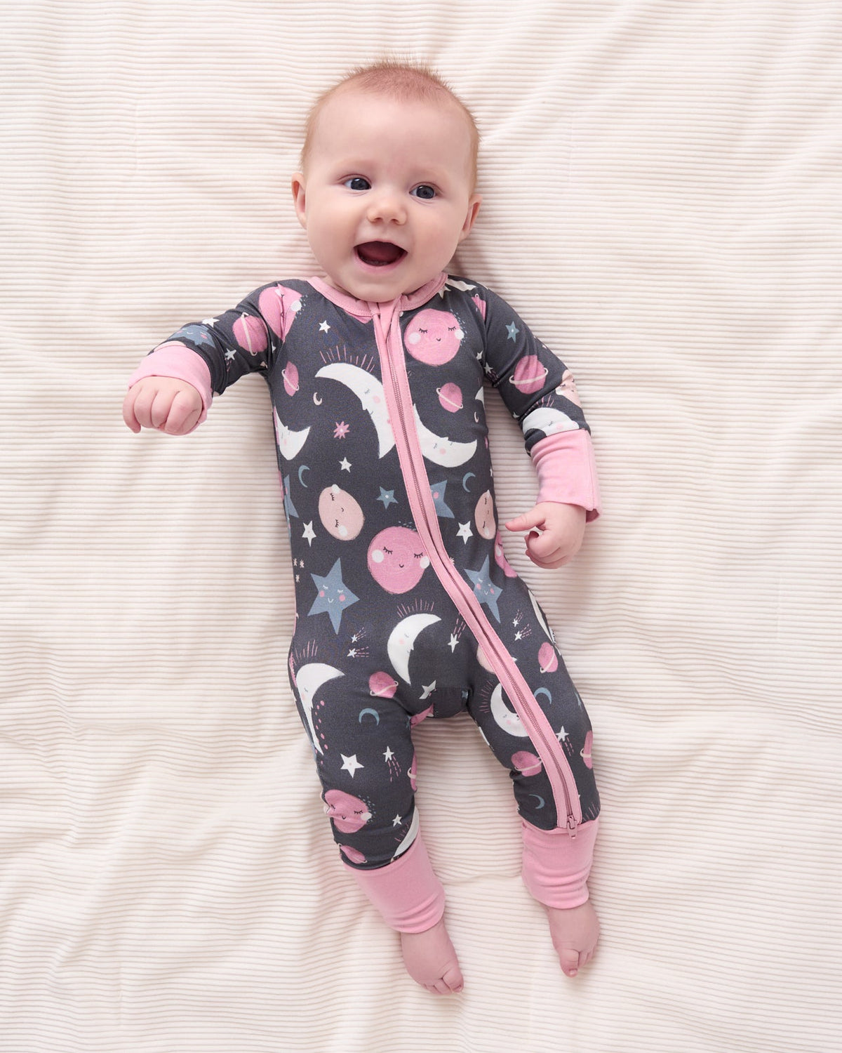 To the Moon & Back Pink Zippy