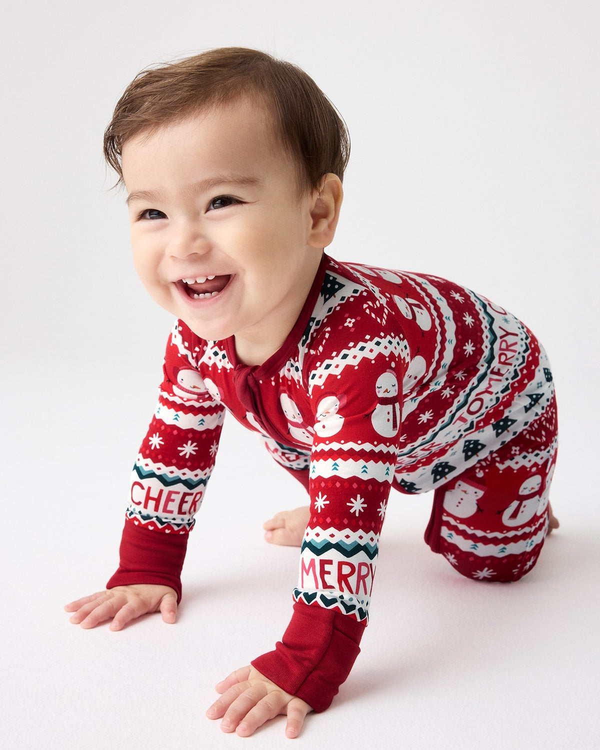 Festive Fair Isle Zippy