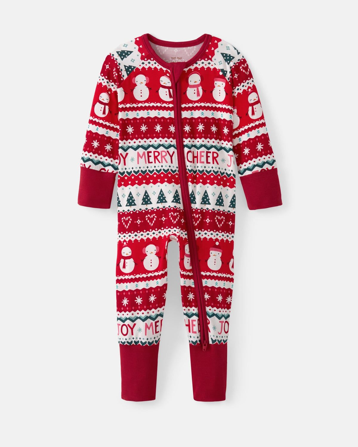Festive Fair Isle Zippy