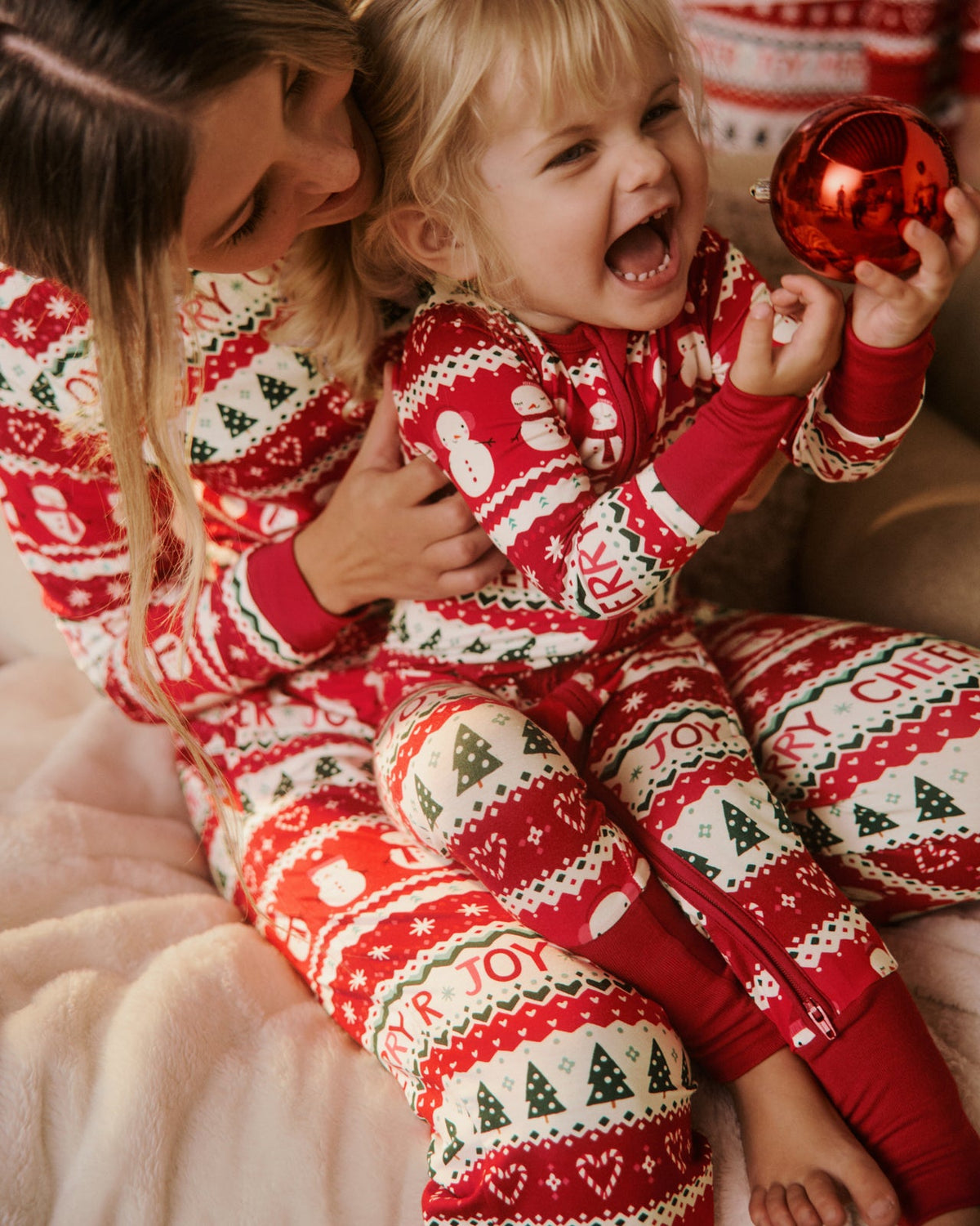 Festive Fair Isle Zippy