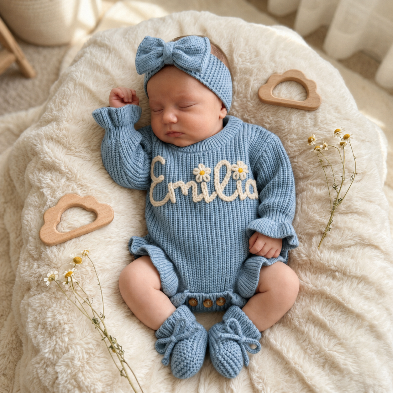 Personalized Baby Romper Newborn Outfit