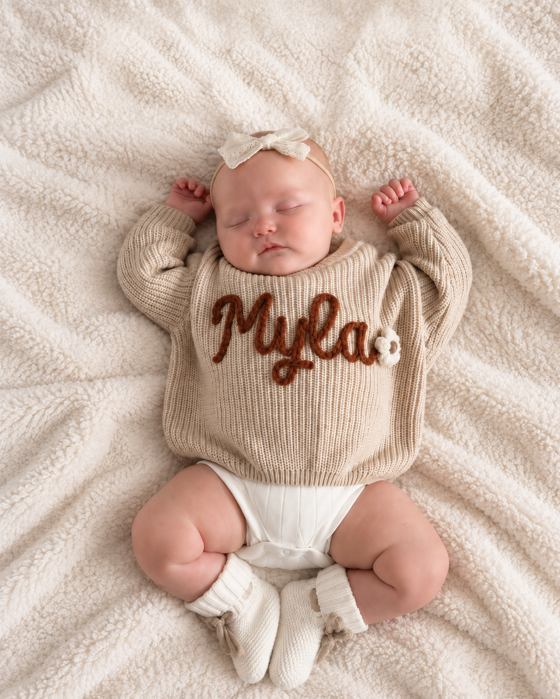 A little sweater  A name you love.