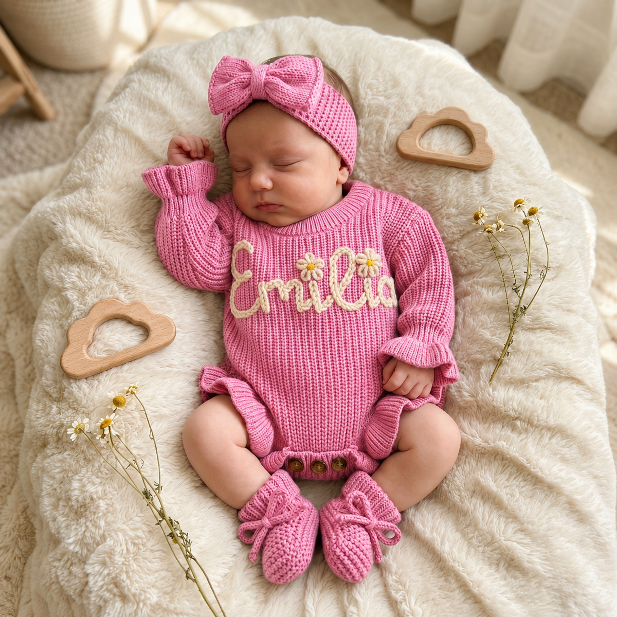 Personalized Baby Romper Newborn Outfit